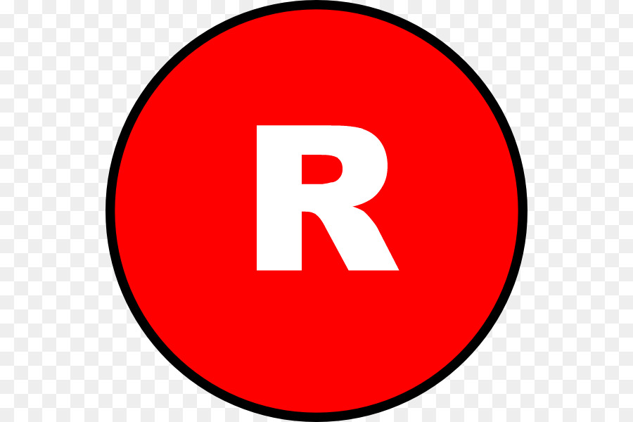 Kırmızı R Logosu，Kırmızı PNG