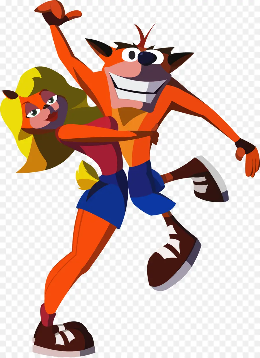 Bandicoot'u çökert，Oyun PNG