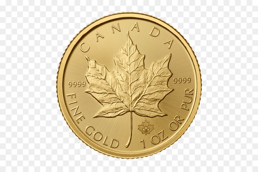 Kanada Altın Maple Leaf，Külçe Sikke PNG