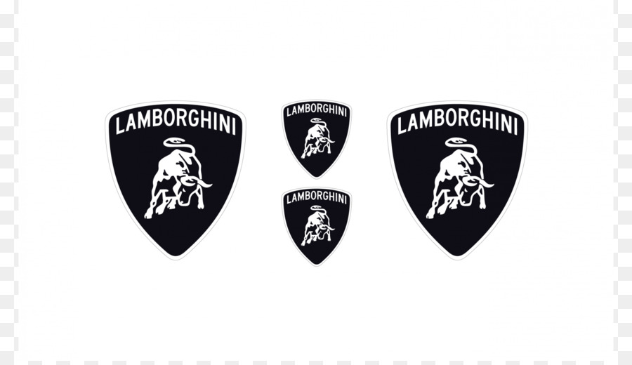 Lamborghini Logosu，Siyah PNG