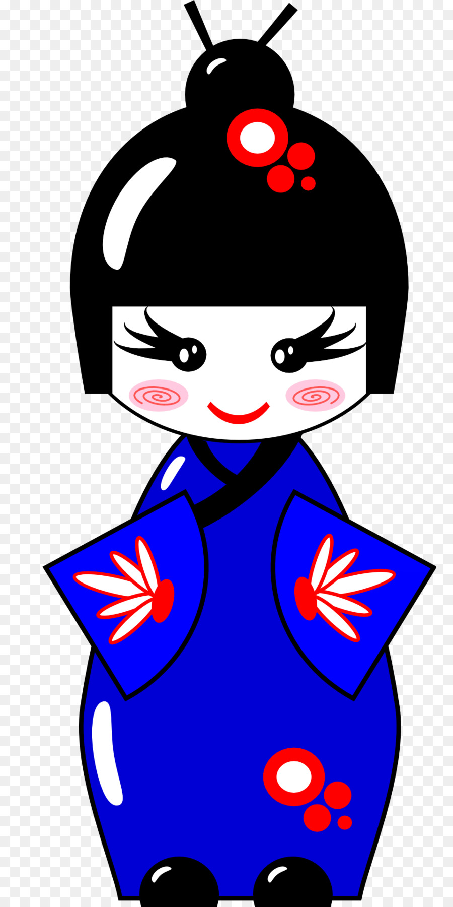 Kokeshi Bebeği，Japonca PNG