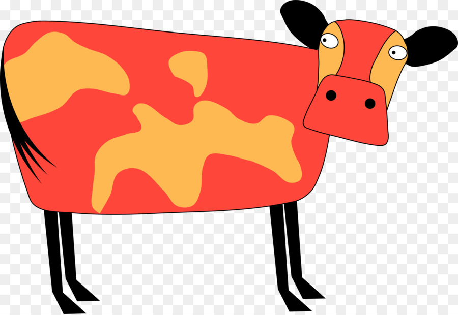Sığır，Kırmızı Angus PNG