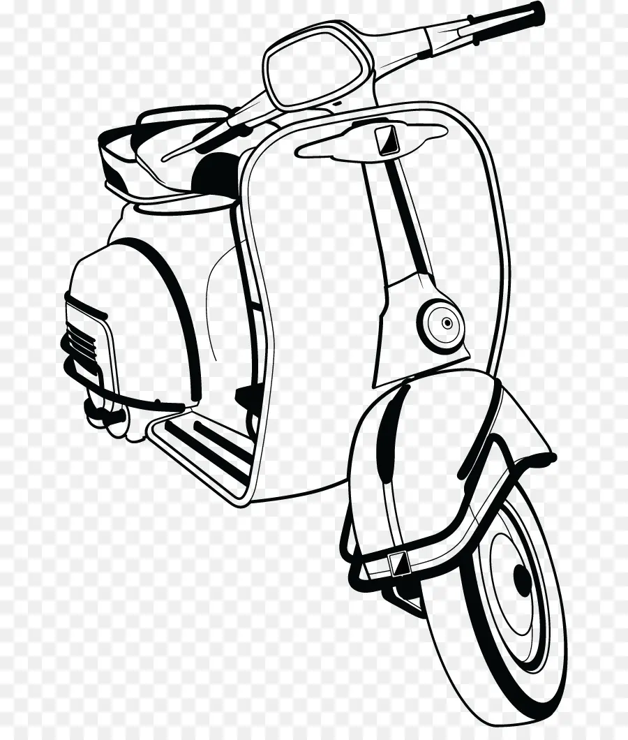 Scooter，Taslak PNG