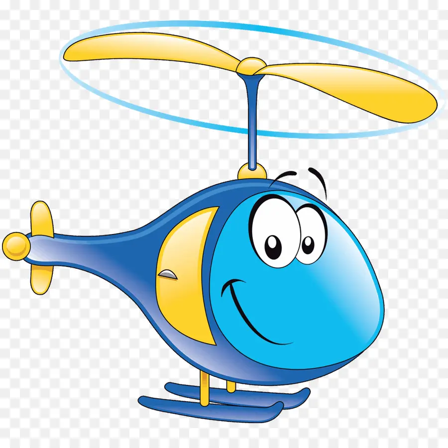 Karikatür Helikopter，Pervane PNG