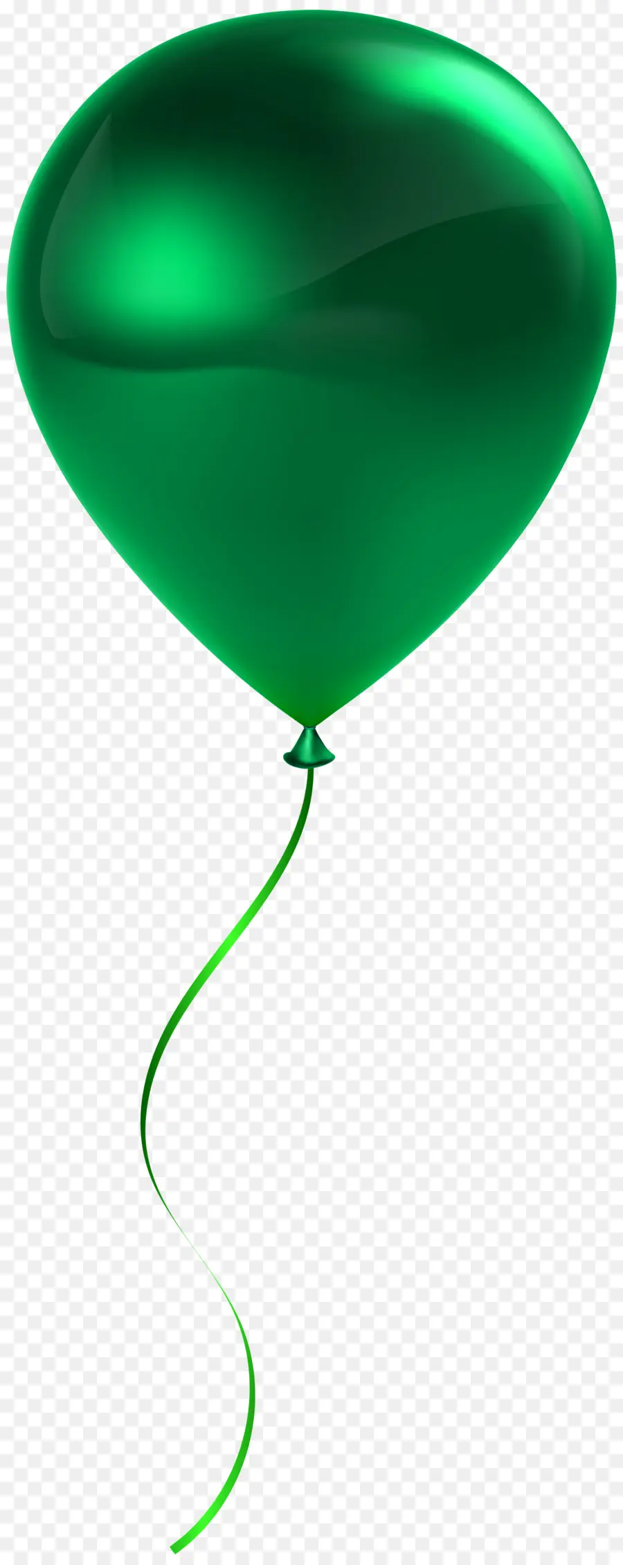 Yeşil Balon，Sicim PNG