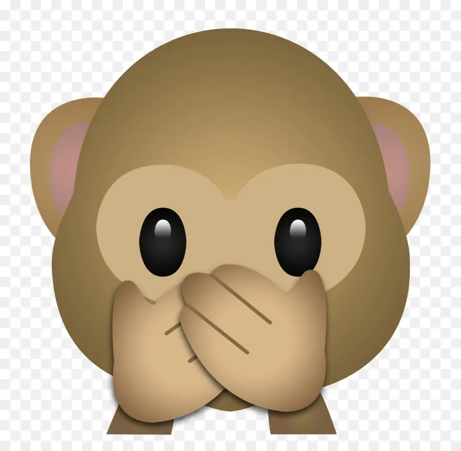 Maymun Emojisi，Hayvan PNG