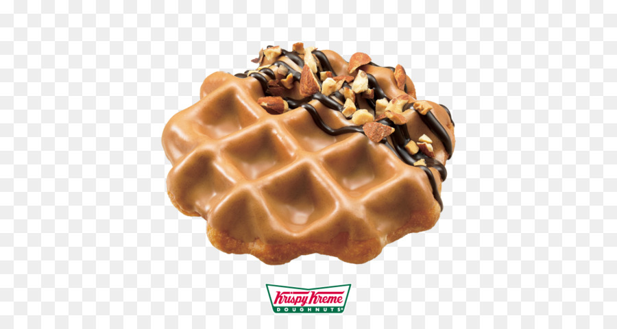 Waffle Profiterol Krema Pralin Gıda - badem şeffaf PNG görüntüsü