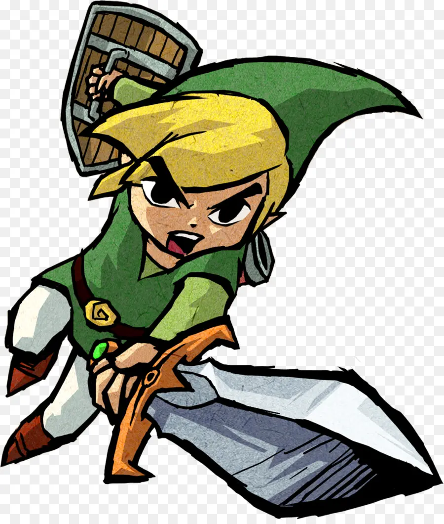 Legend Of Zelda Rüzgar Waker，Zelda Dört Kılıç Maceraları Efsanesi PNG