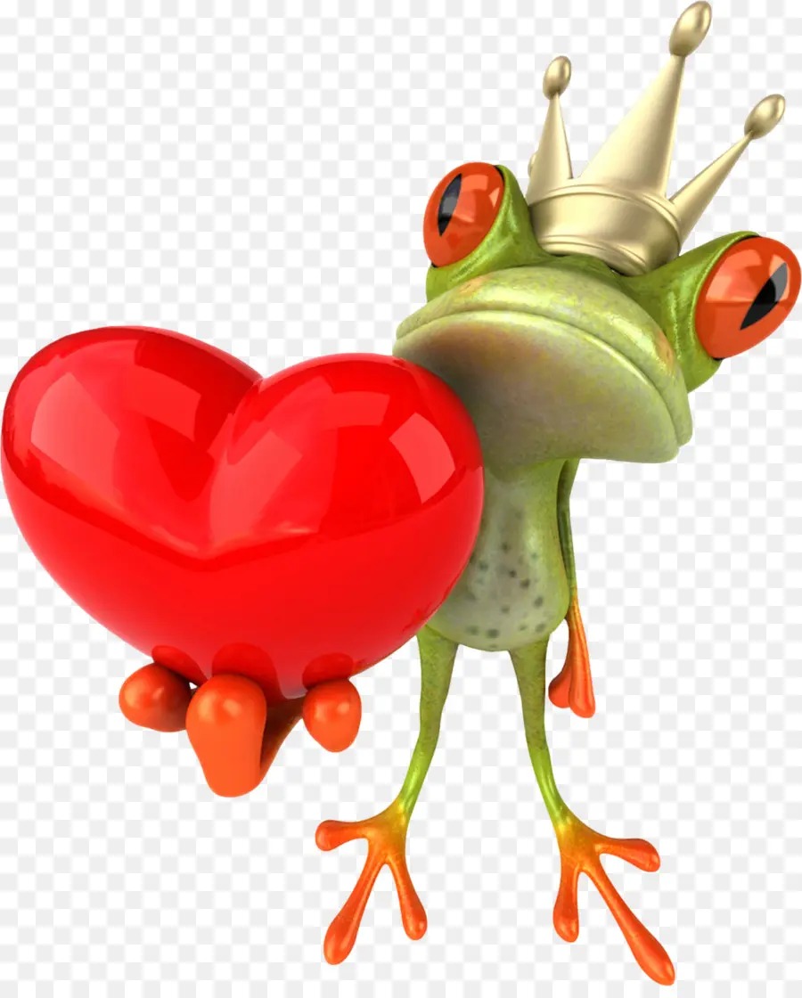 Kurbağa，Sevgililer Günü PNG
