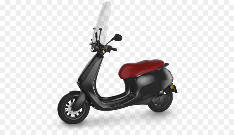 Kırmızı Ve Siyah Scooter，Motosiklet PNG