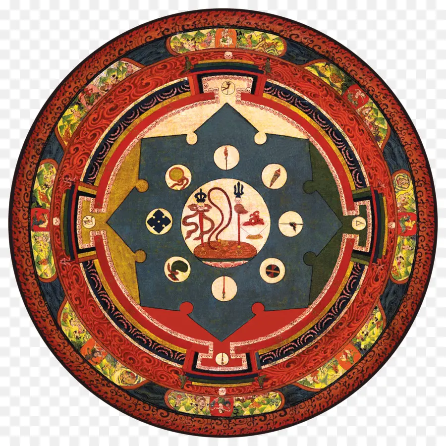 Mandala，Tibetçe PNG