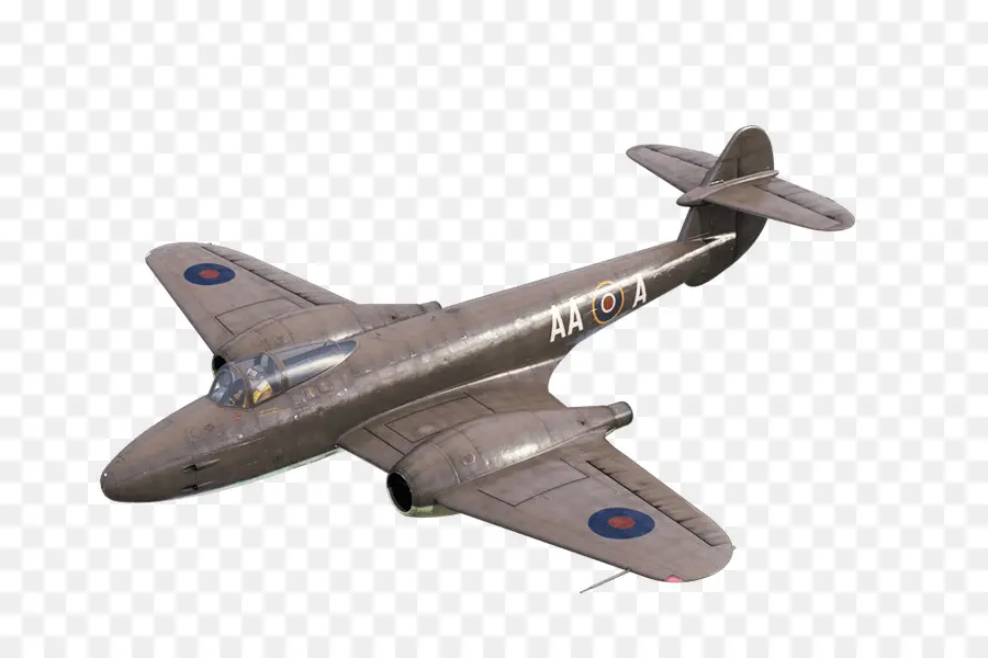 Uçak，Gloster Meteor PNG