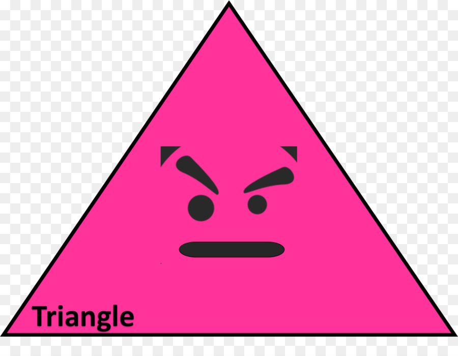 Pembe Üçgen，Geometrik PNG