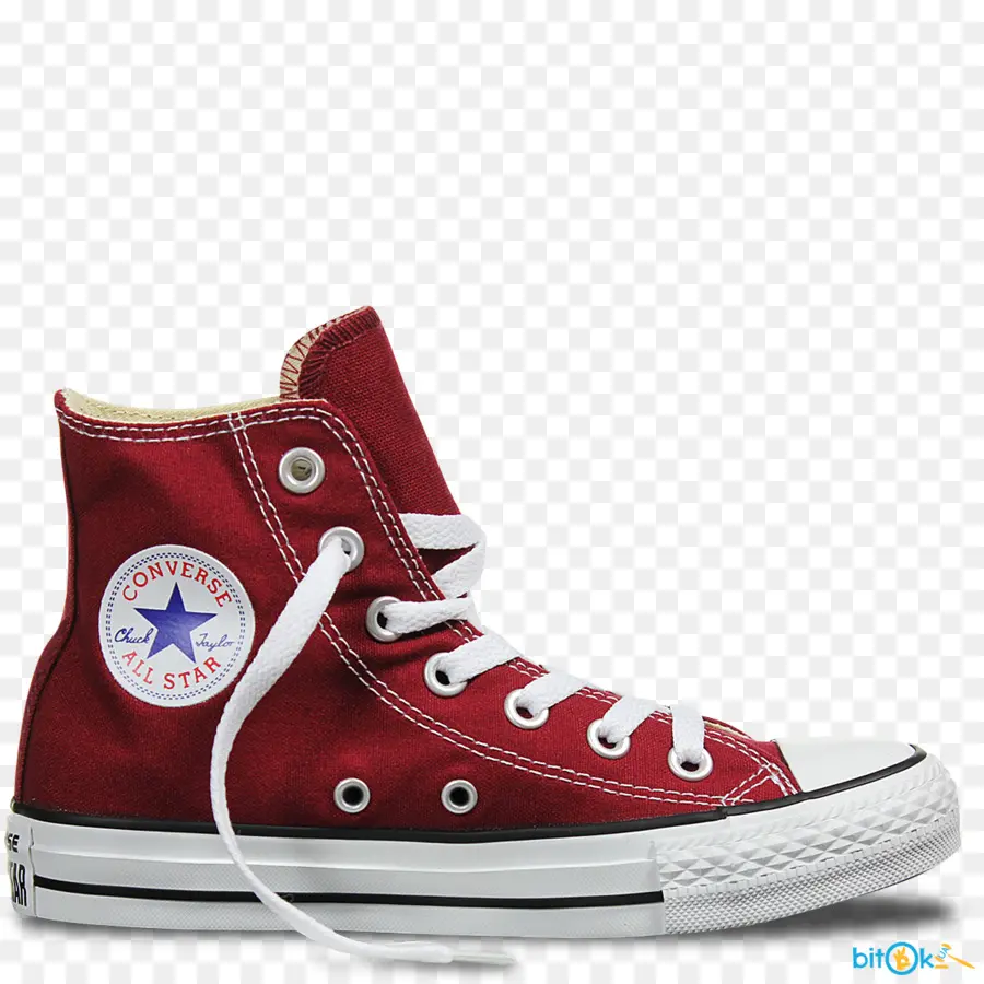 Kırmızı Converse Ayakkabı，Spor Ayakkabı PNG