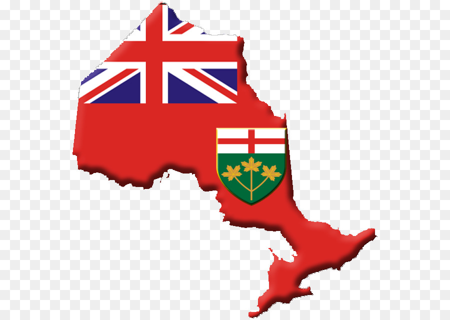 Ontario Haritası，Bayrak PNG