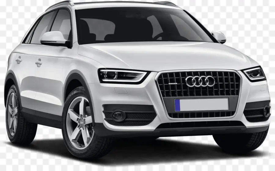 Beyaz Audi Araba，Suv PNG