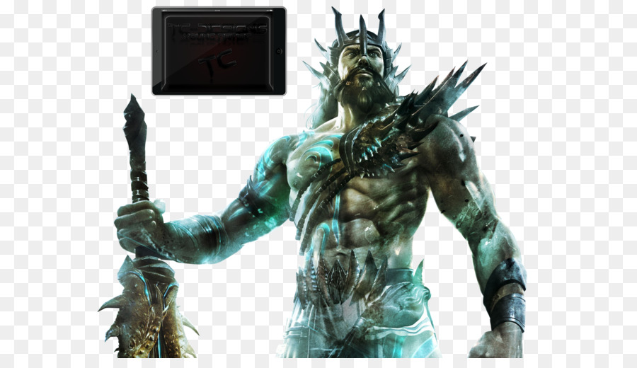 Of War Iii God Of War Ascension Tanri Poseidon Savas Tanrisi Seffaf Png Goruntusu