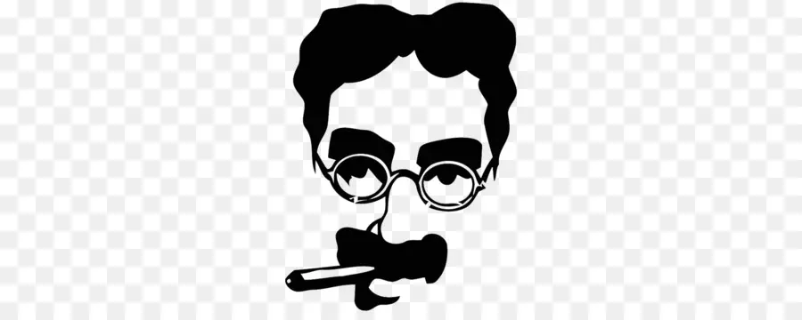 Groucho Gözlükleri，Komedyen PNG