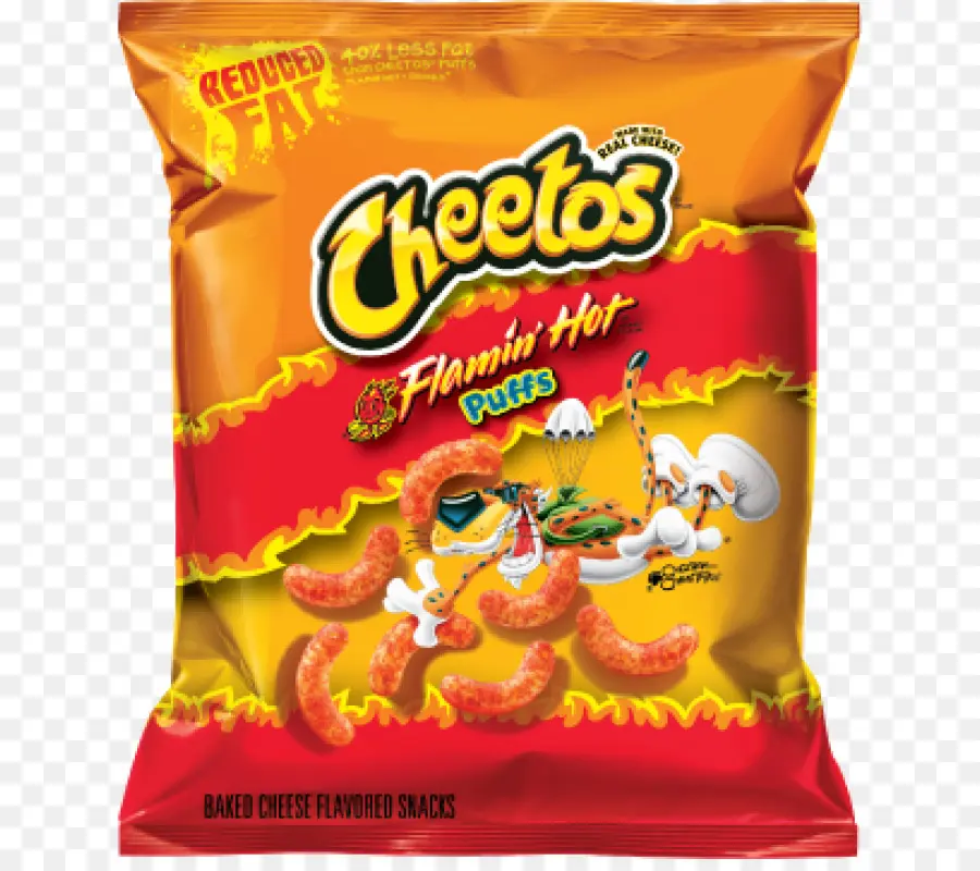 Cheetos，Ateşli Sıcak PNG