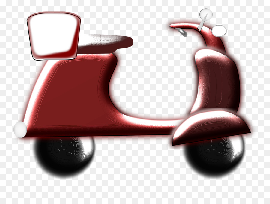 Kırmızı Scooter，Teslimat PNG