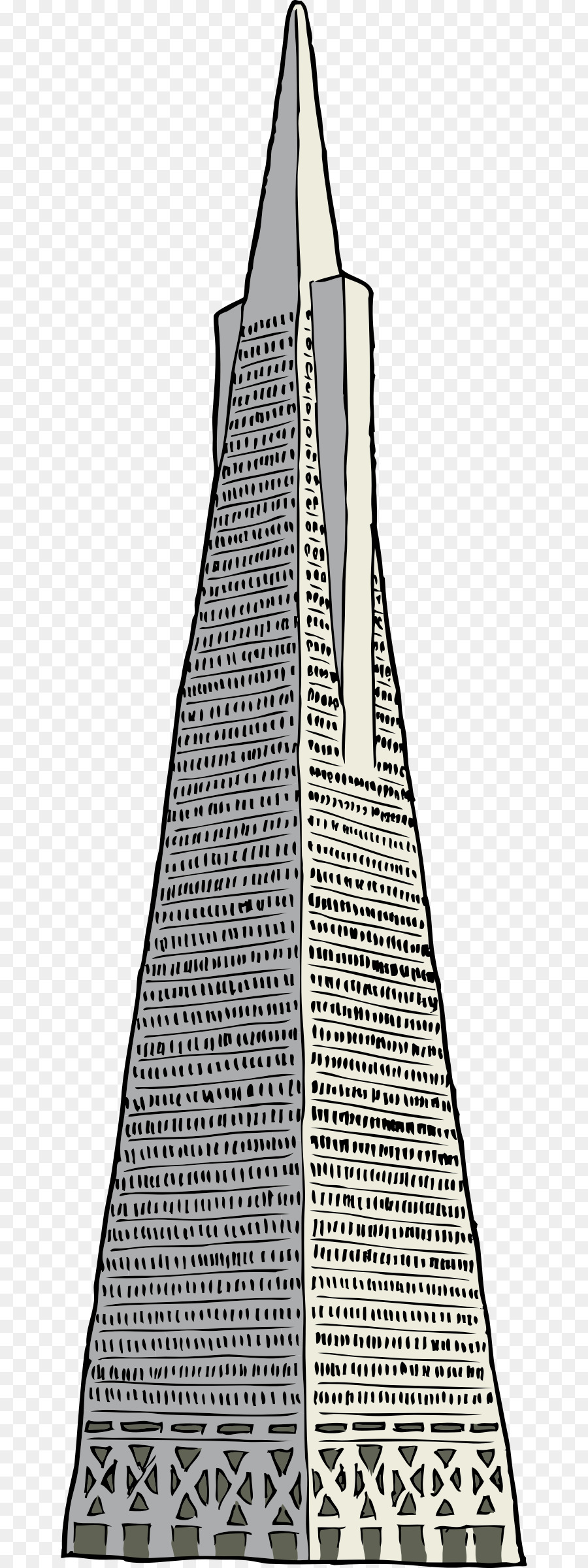 Transamerica Piramit，Coit Kulesi PNG