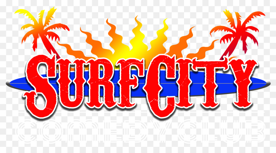 Surf City Komedi Kulübü，Grafik Tasarım PNG