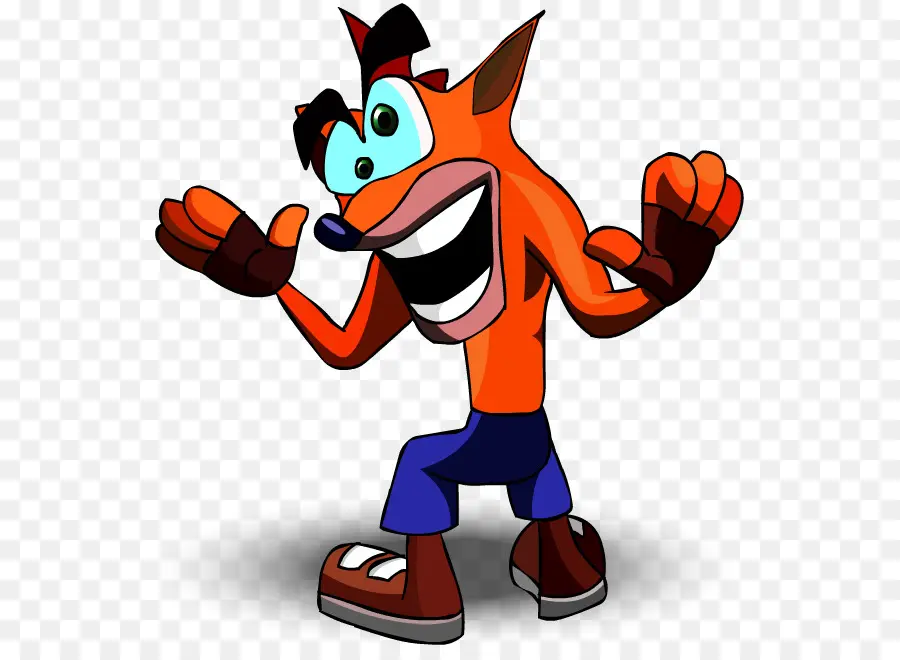 Bandicoot'u çökert，Oyun PNG