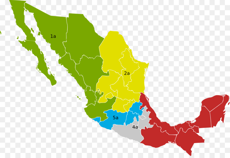 Meksika Eyaleti，Meksika'nın Idari Bölümleri PNG