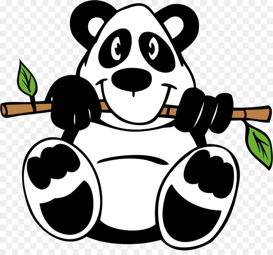 Panda，Karikatür PNG