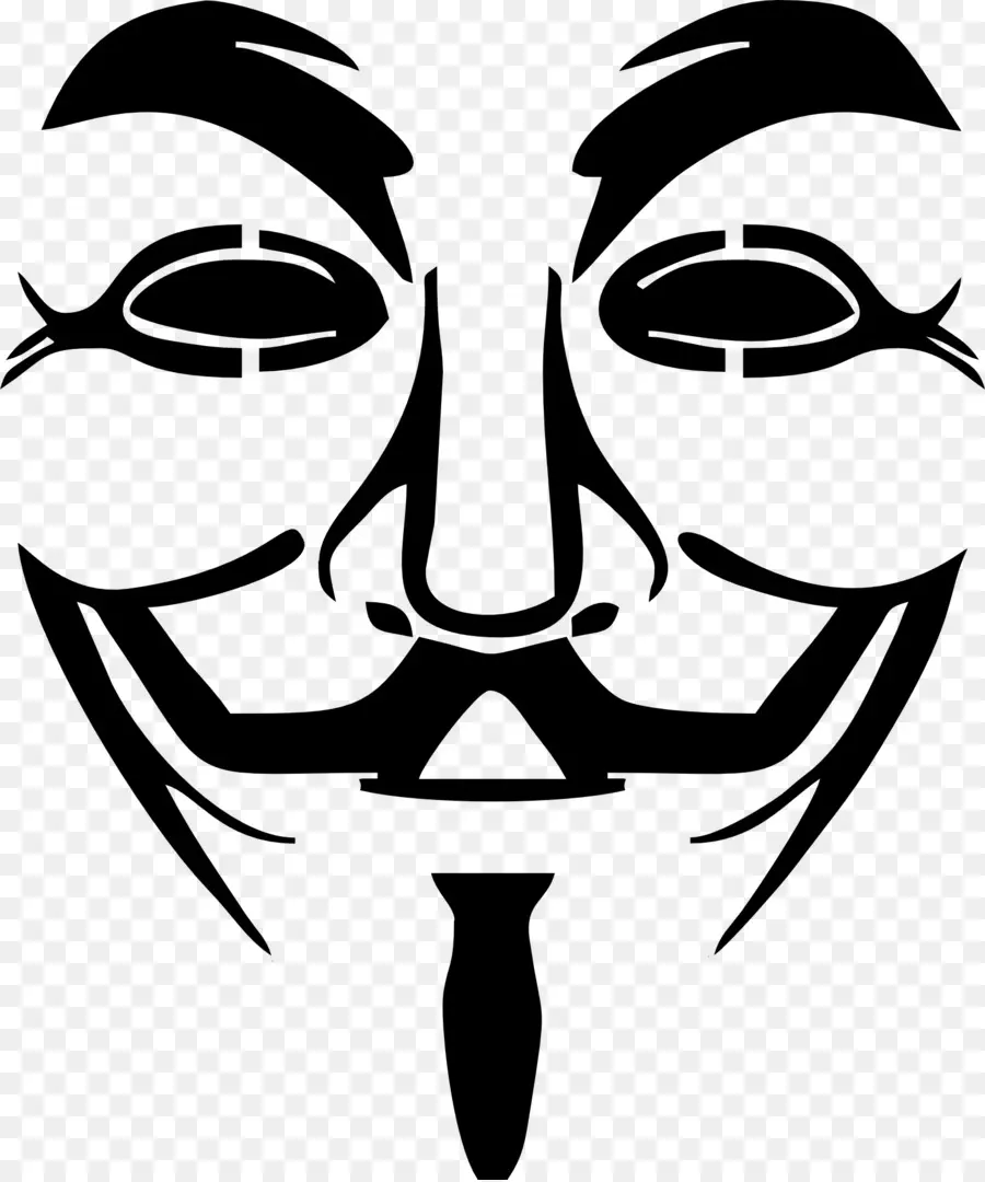 Guy Fawkes Maskesi，Anonim PNG