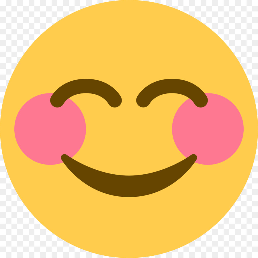 Smiley Emoji Yuz Ifadesi Utangac Emoji Seffaf Png Goruntusu