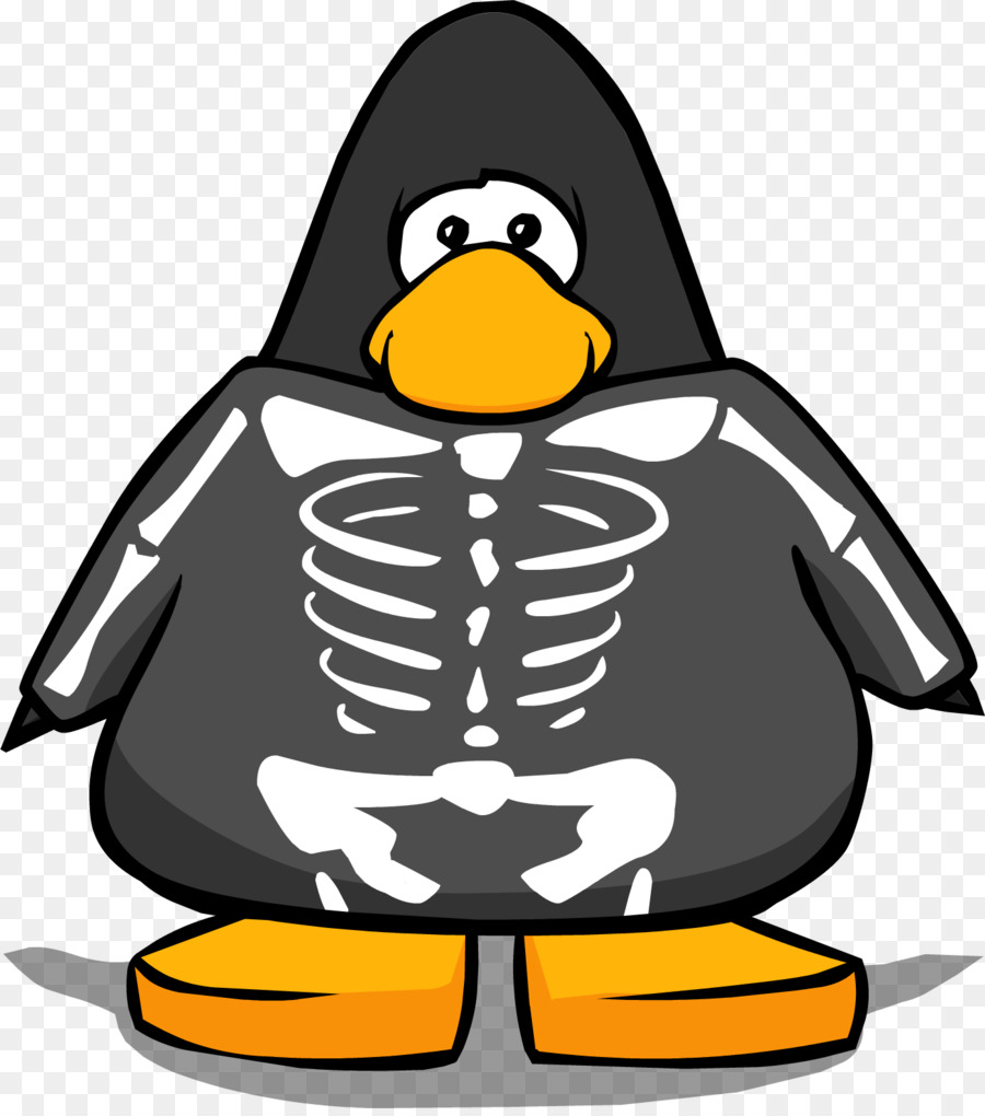 Kulüp Penguen，Hoodie PNG