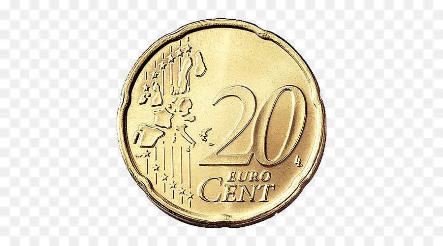 20 Euro Cent Para，Euro PNG