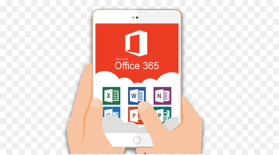 Tablette Office 365，Uygulamalar PNG