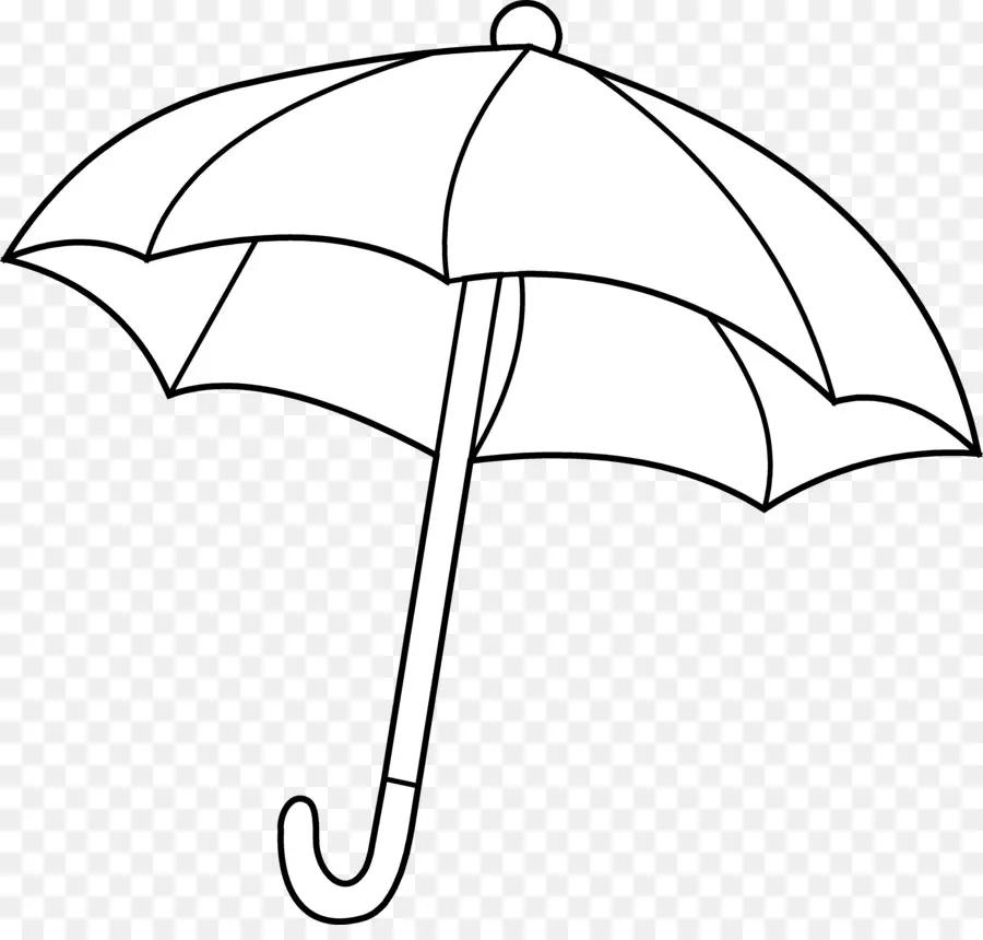 şemsiye，Siyah Ve Beyaz PNG