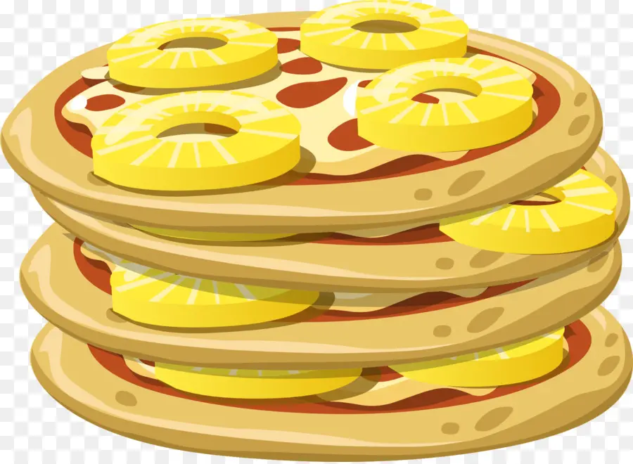 Ananaslı Pizza，Pizza PNG