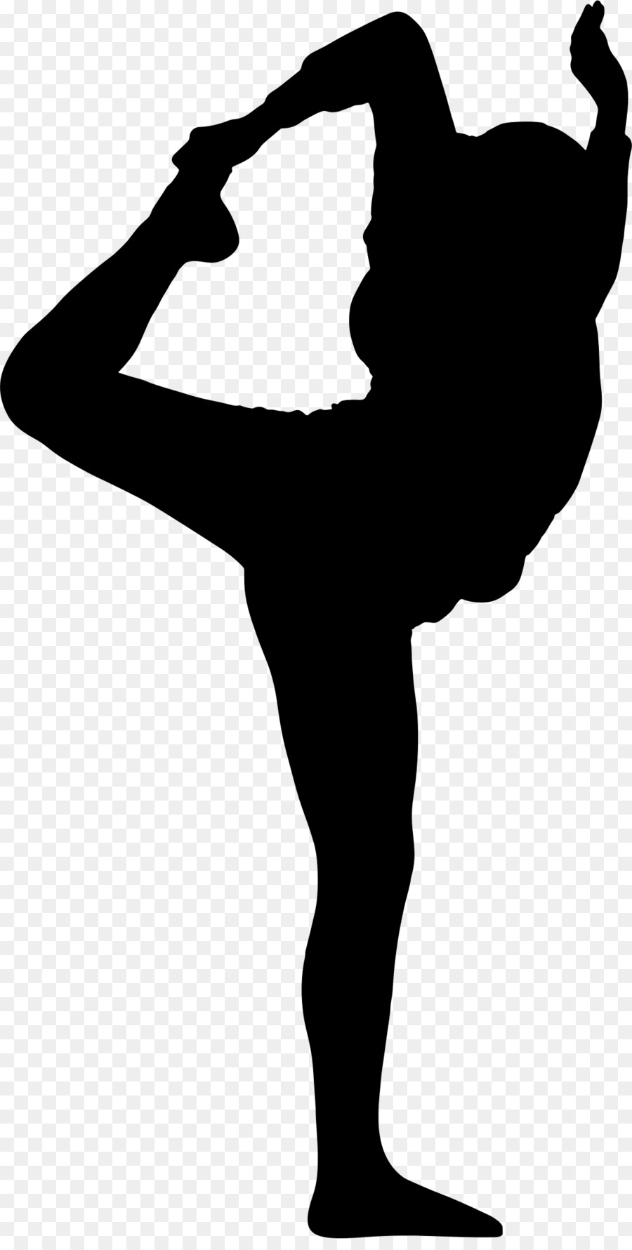 Yoga Pozu，Siluet PNG