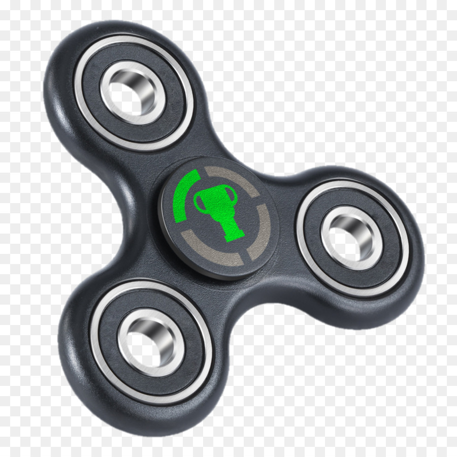 Mavi Fidget Spinner，Stres Çarkı PNG