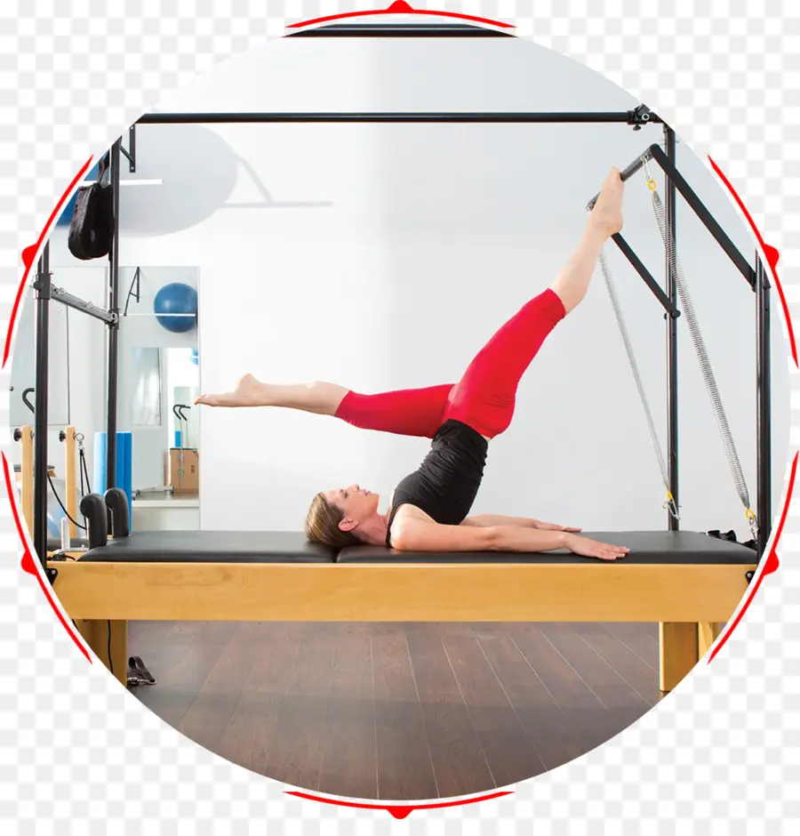 Egzersiz Yapan Kadın，Pilates PNG