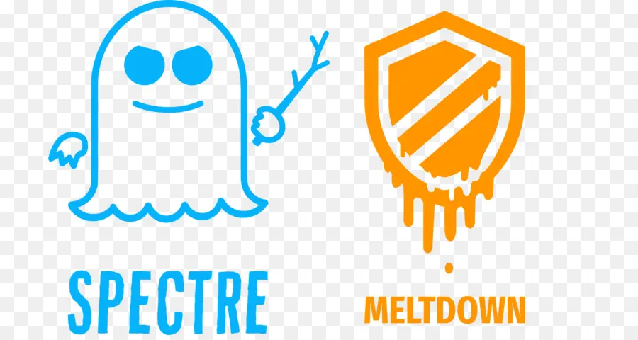 Spectre Ve Meltdown Logoları，Hayalet PNG