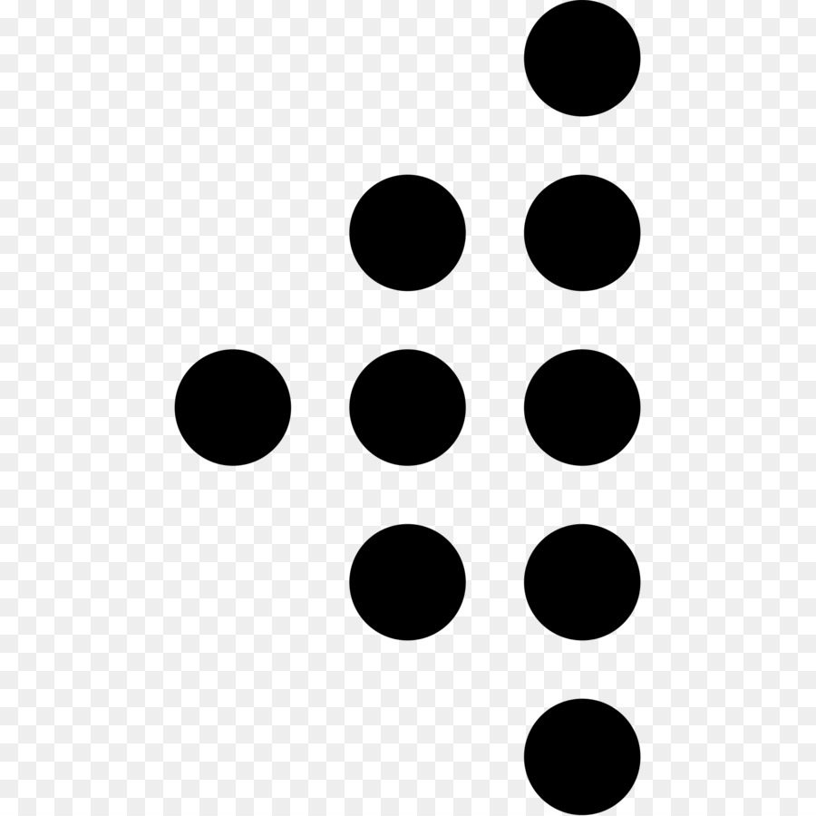 Braille，Noktalar PNG