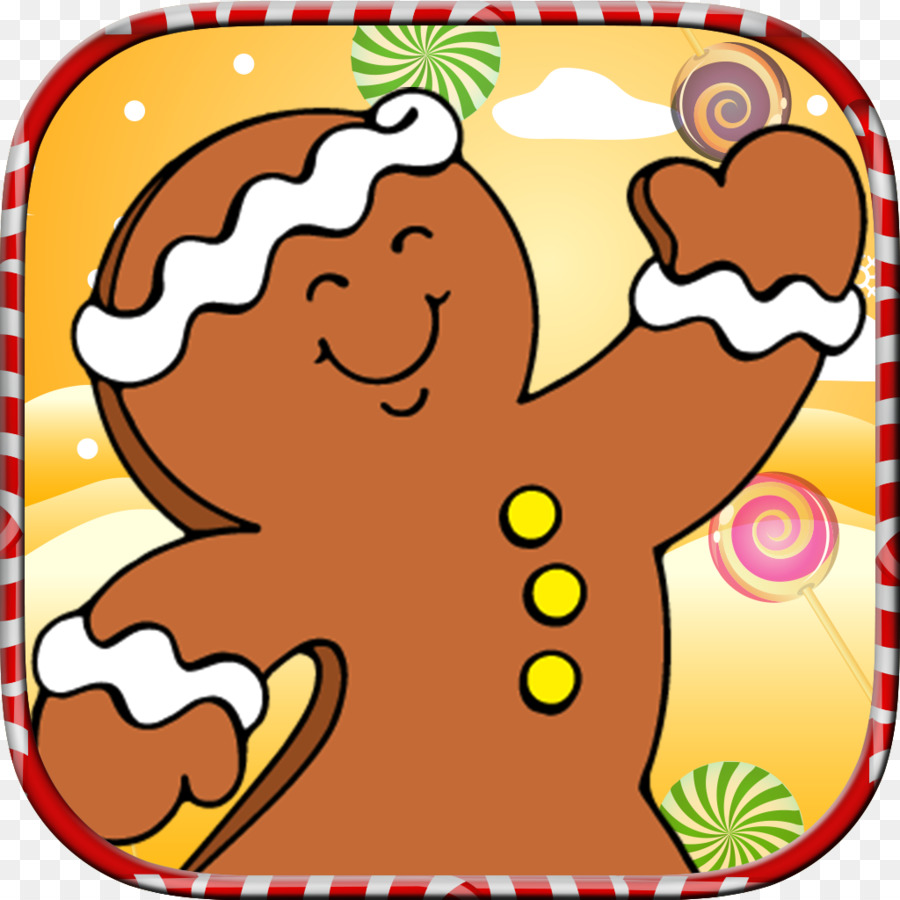 Gingerbread Adam，Zencefilli PNG