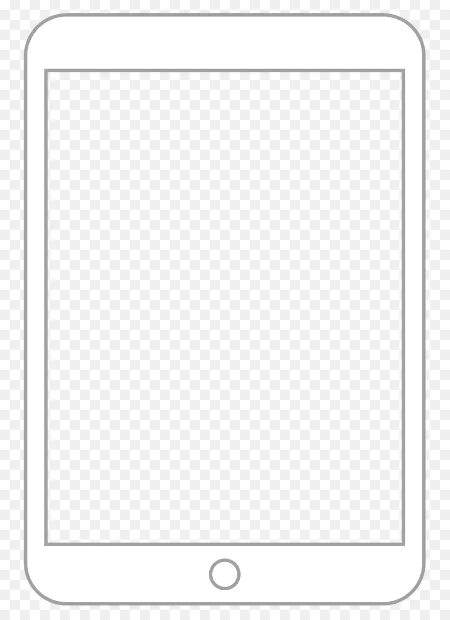Tablet Çerçevesi，Ekran PNG