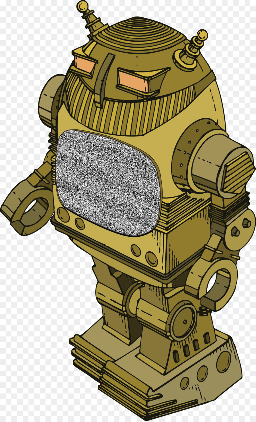 Retro Robot，Robot PNG