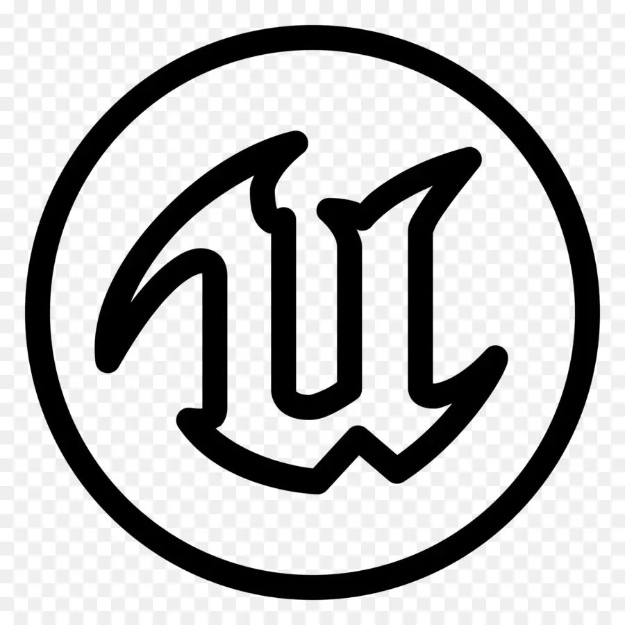 Unreal Engine Logosu，Oyun PNG