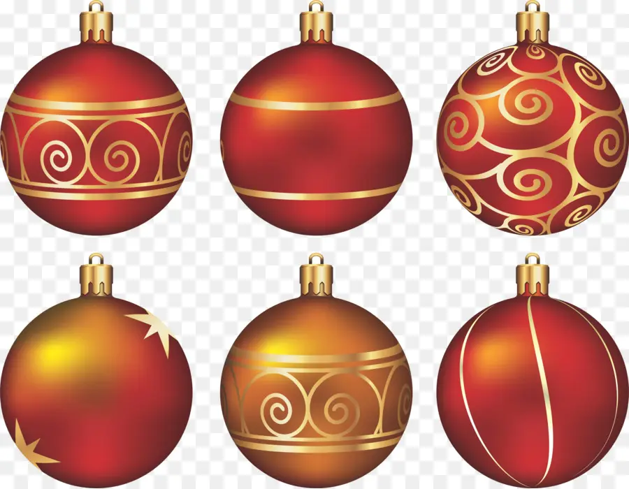 Kırmızı Süsler，Noel PNG