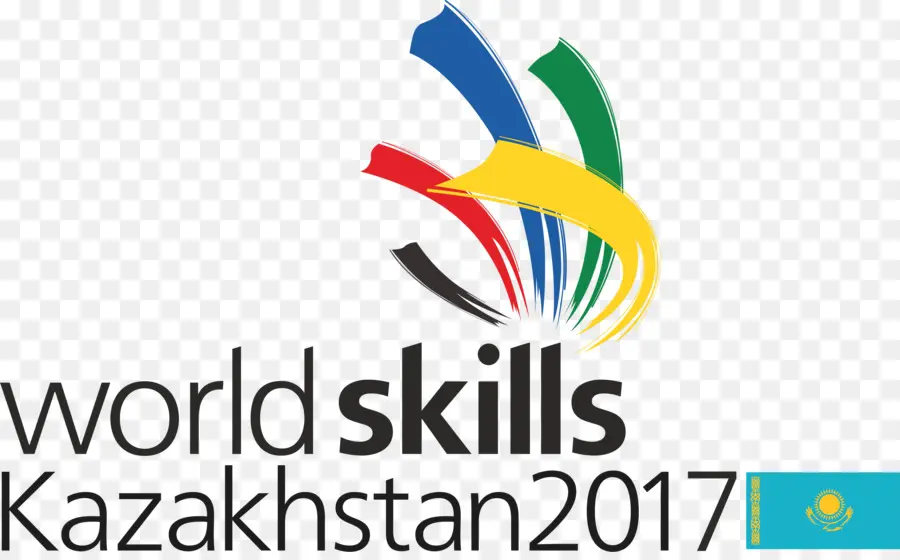 Worldskills Kazakistan 2017 Logosu，Dünya Becerileri PNG