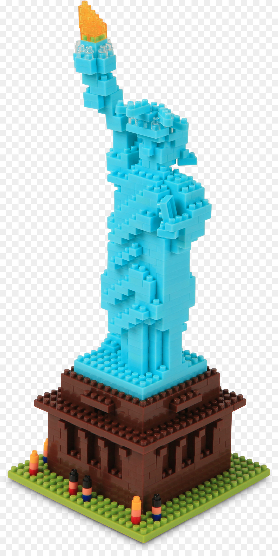 Özgürlük Heykeli，Nanoblock PNG