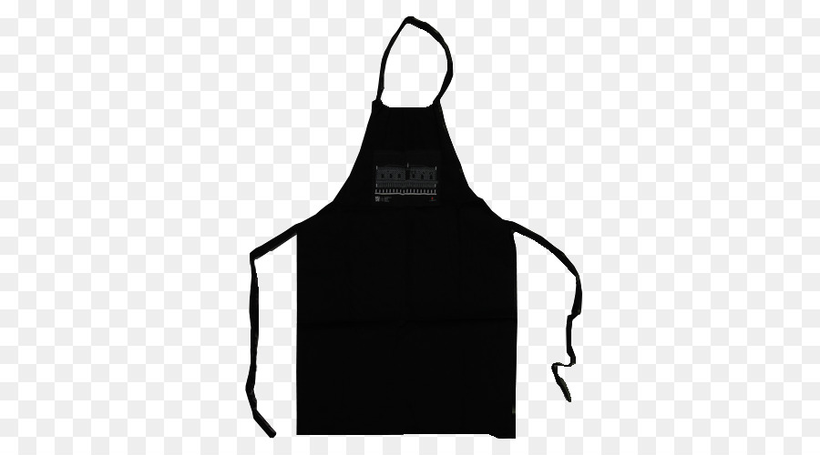 Siyah Önlük，Apron PNG