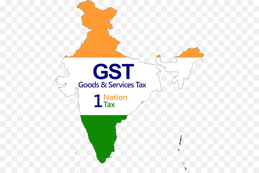 Gst Haritası，Hindistan PNG